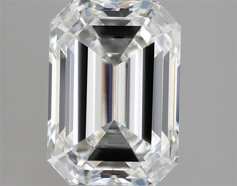 2.07 Carat F-VVS2 Emerald Lab Diamond