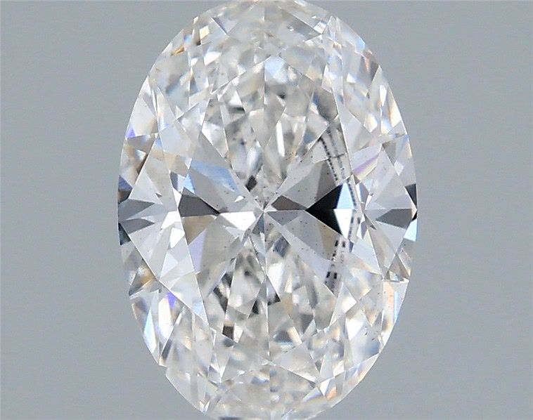 1.44 Carat F-VS2 Oval Lab Diamond
