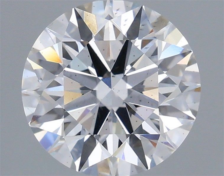 2.08 Carat G-SI1 Round Lab Diamond