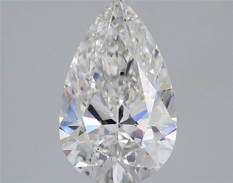 2.56 Carat F-SI1 Pear Lab Diamond