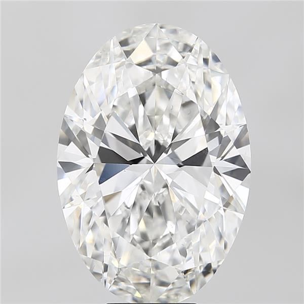 8.71 Carat F-VS1 Oval Lab Diamond