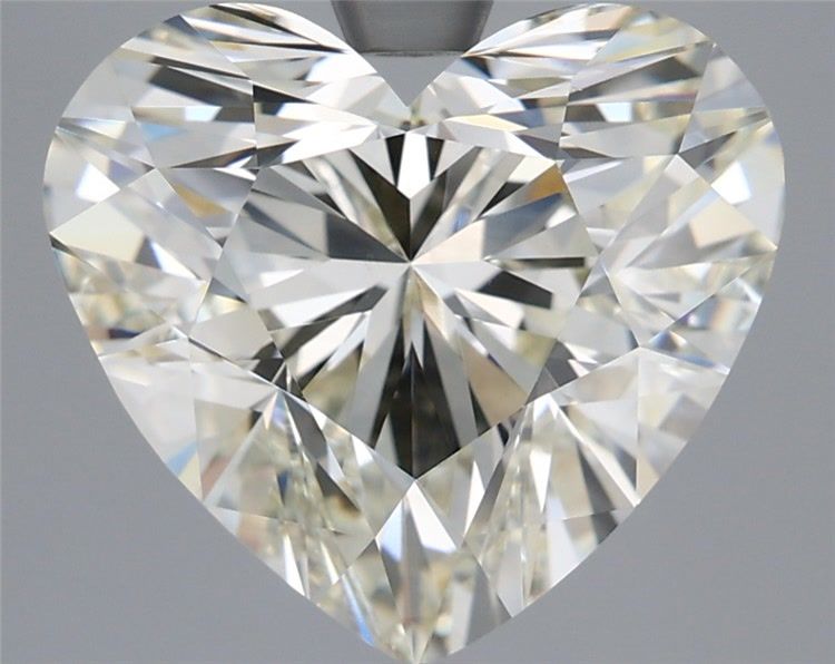 5.98 Carat K-VS1 Heart Lab Diamond