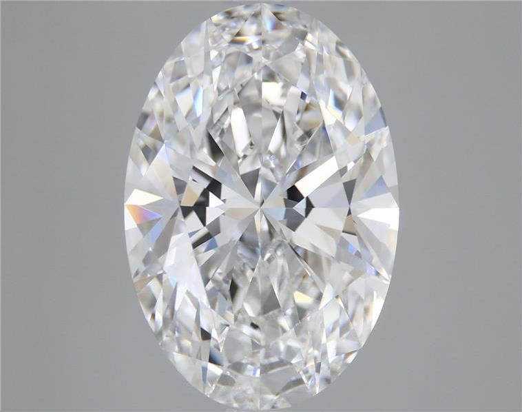 6.05 Carat E-VVS2 Oval Lab Diamond