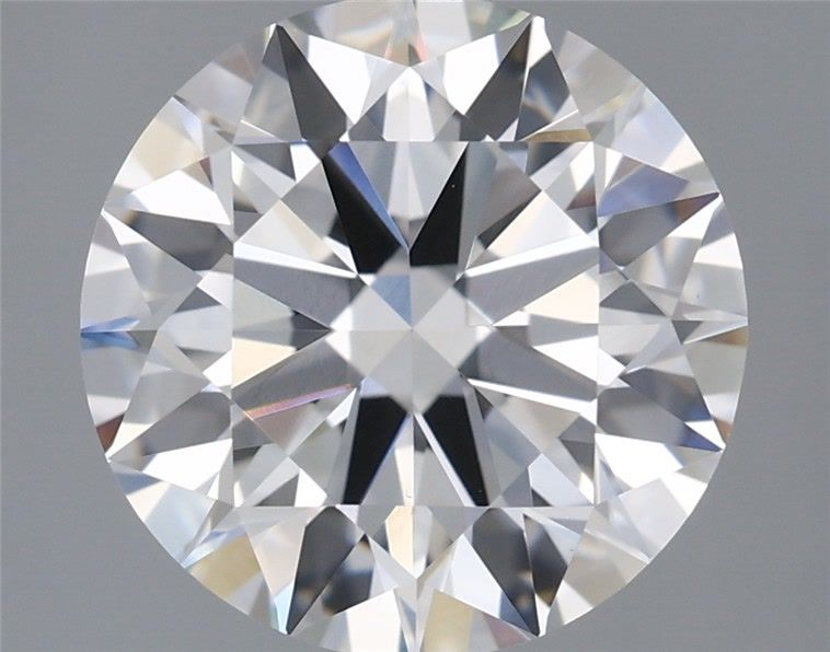 3.21 Carat F-VS1 Round Lab Diamond