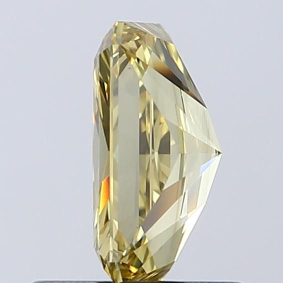 0.92 Carat Radiant Cut Fancy Yellow
