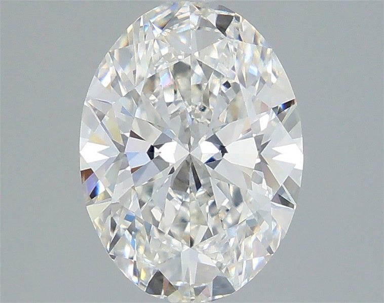 2.55 Carat F-VVS2 Oval Lab Diamond