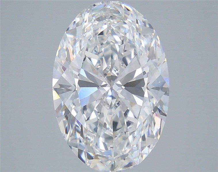 4.00 Carat E-VVS1 Oval Lab Diamond
