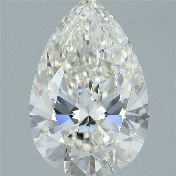 3.00 Carat G-VS1 Pear Lab Diamond
