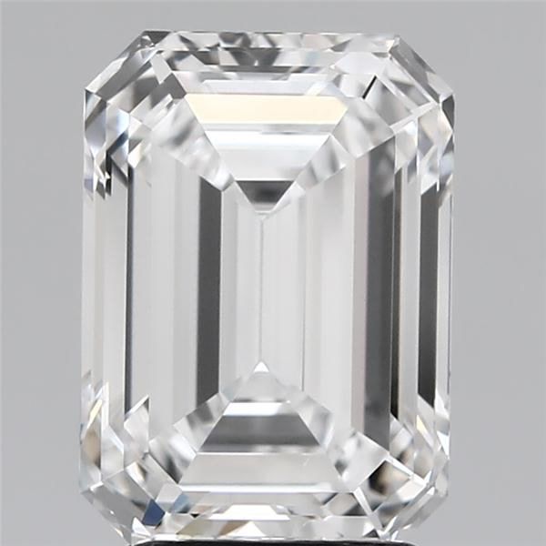 3.03 Carat D-VS2 Emerald Cut Diamond