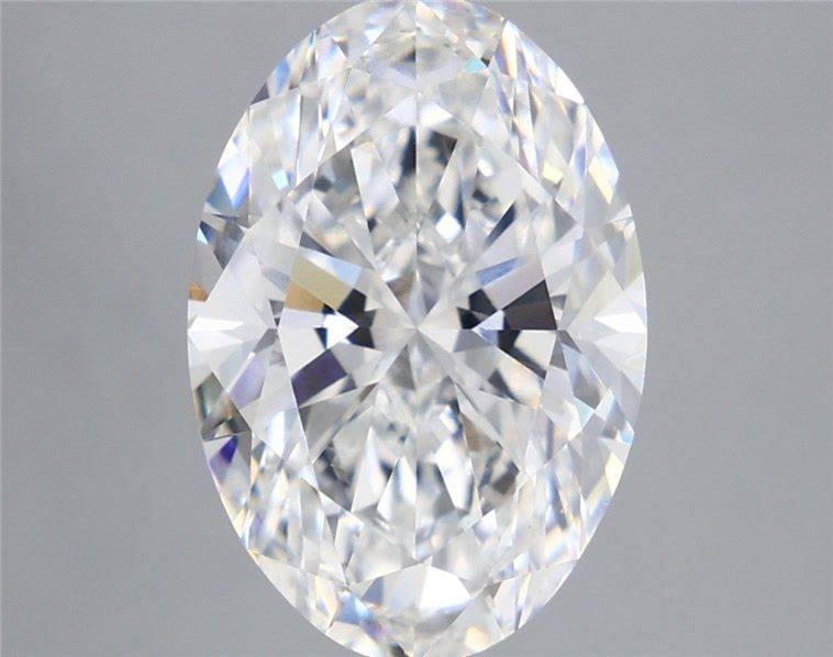 5.53 Carat E-VVS2 Oval Lab Diamond
