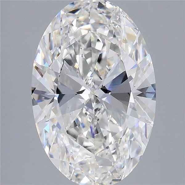 4.00 Carat F-VVS2 Oval Lab Diamond
