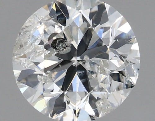 1.50 Carat F-I1 Round Cut Diamond