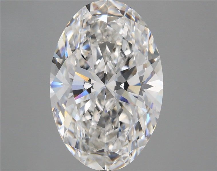 5.44 Carat F-VS1 Oval Lab Diamond