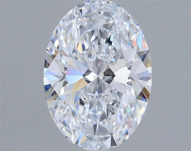 1.53 Carat D-VVS2 Oval Lab Diamond
