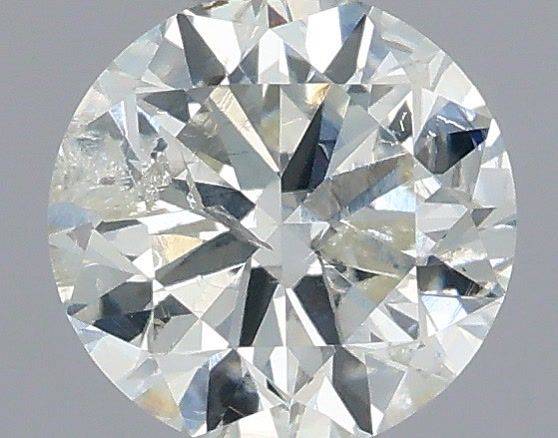 0.54 Carat H-I1 Round Cut Diamond