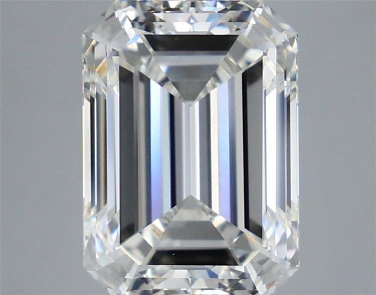 4.38 Carat G-VS1 Emerald Lab Diamond
