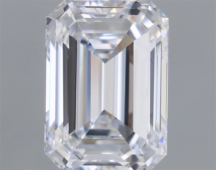 0.99 Carat D-VVS1 Emerald Lab Diamond