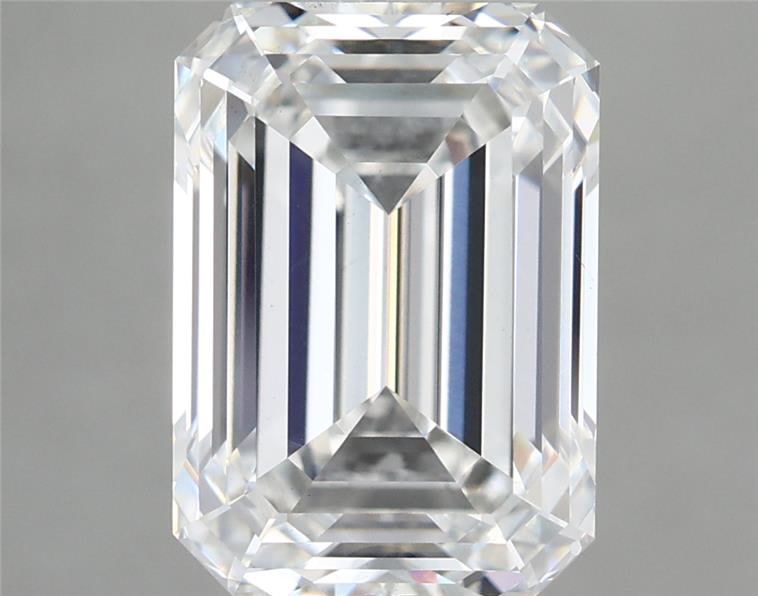5.18 Carat F-VS1 Emerald Lab Diamond
