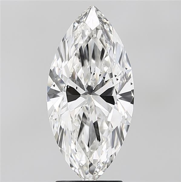 2.76 Carat G-SI1 Marquise Lab Diamond