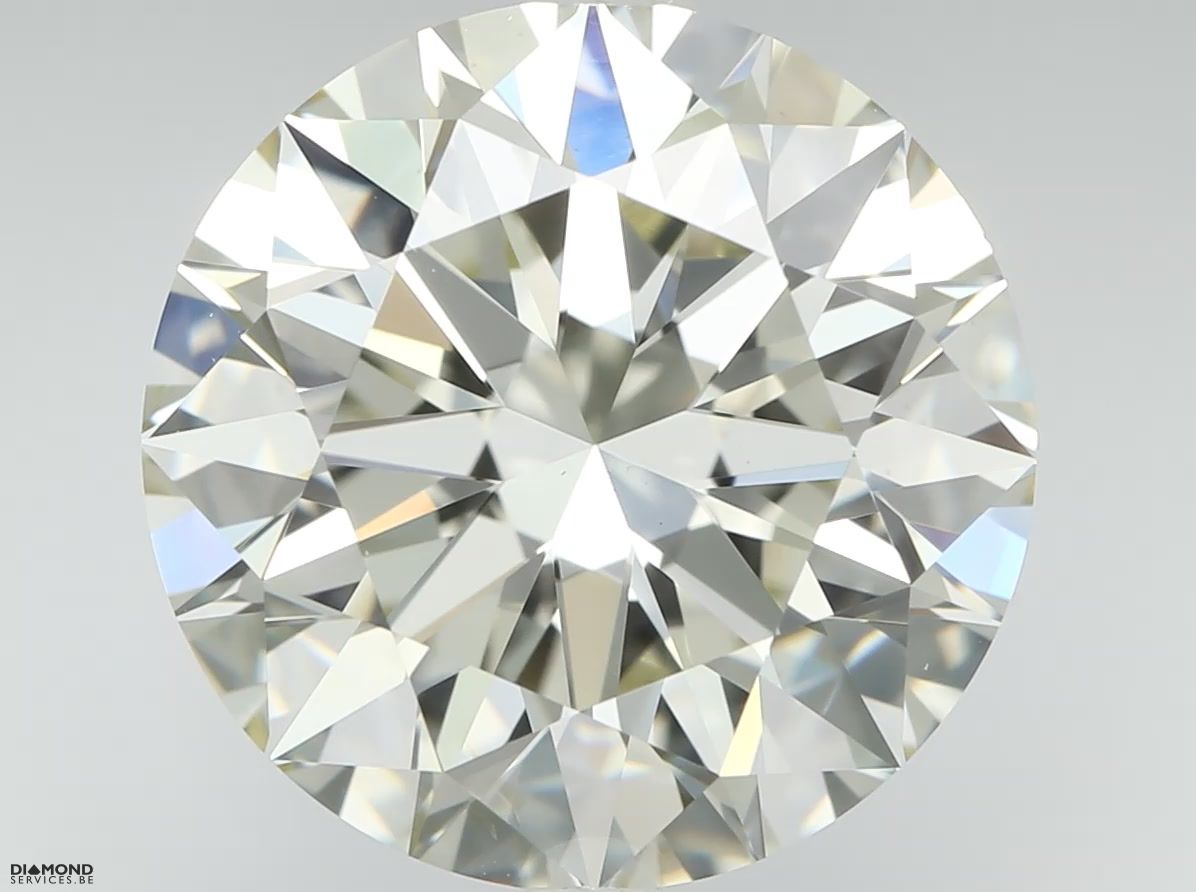 3.18 Carat G-VS1 Cushion Cut Diamond
