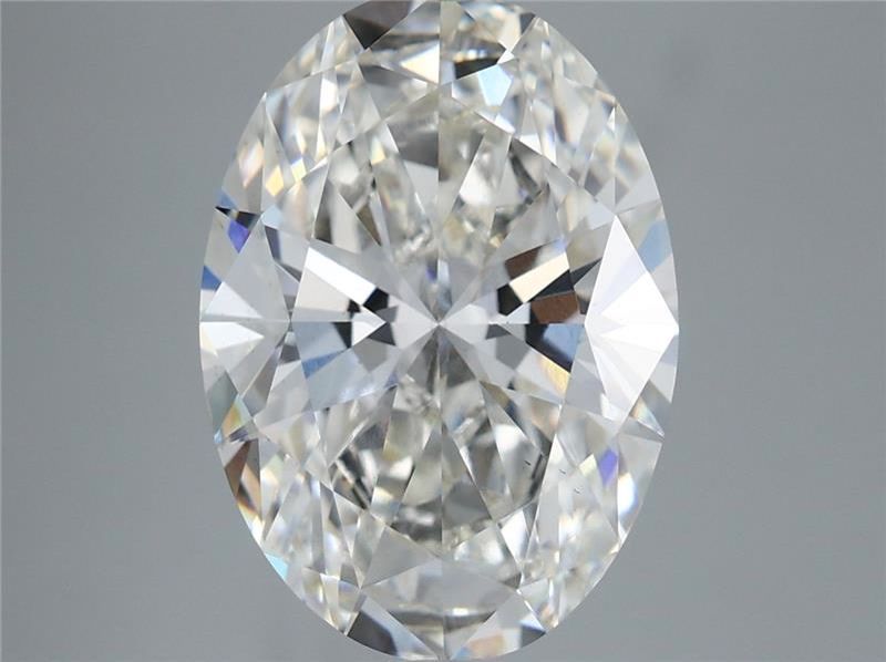 5.04 Carat H-VS1 Oval Lab Diamond