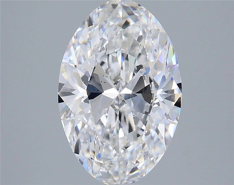 2.82 Carat E-VS2 Oval Lab Diamond