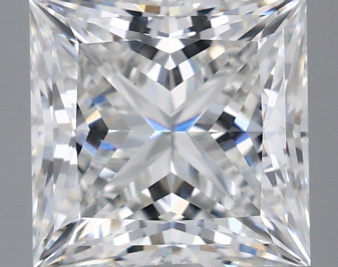 2.94 Carat E-VVS2 Princess Lab Diamond