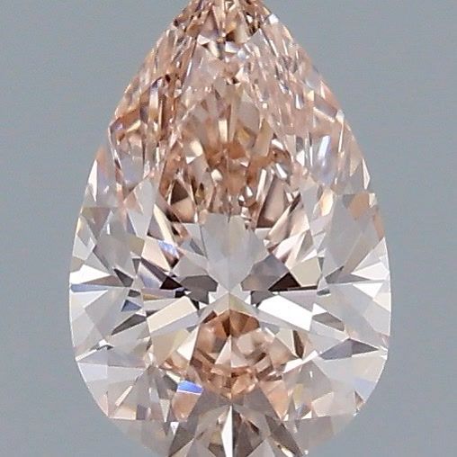 0.50 Carat Pear Cut Fancy Pink
