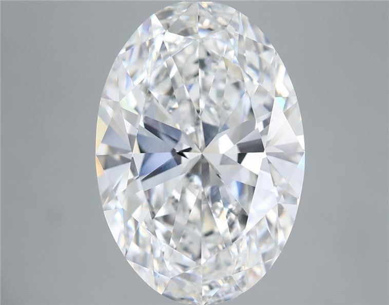 6.02 Carat E-VVS2 Oval Lab Diamond