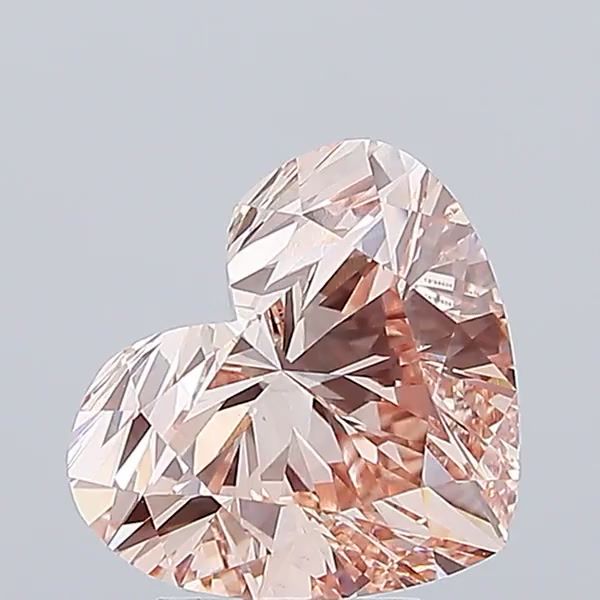 4.07 Carat Heart Cut Fancy Pink
