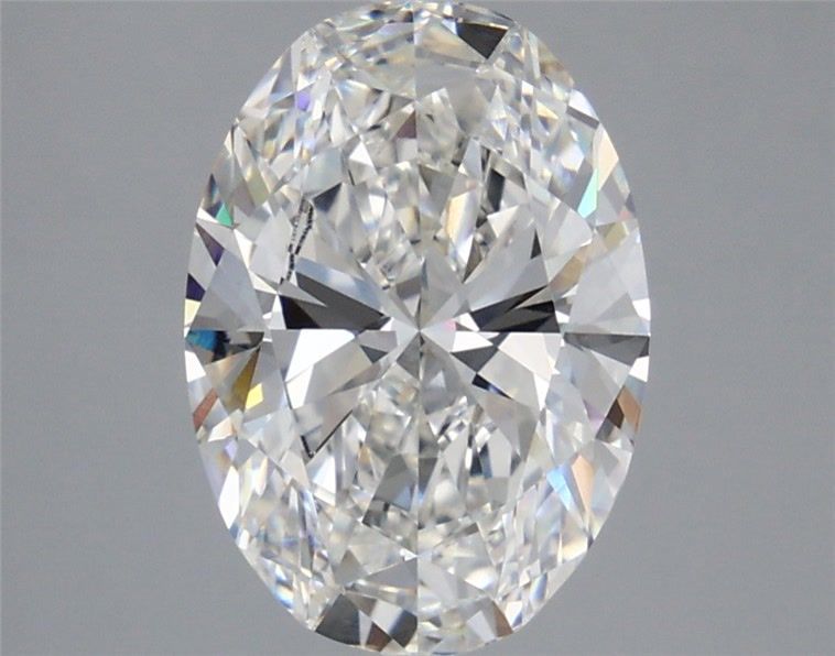 2.91 Carat F-VVS2 Oval Lab Diamond