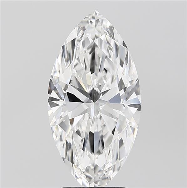 3.94 Carat E-VVS2 Marquise Lab Diamond