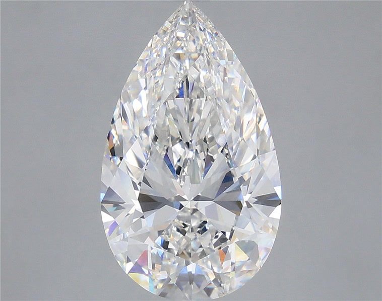 5.57 Carat E-VS1 Pear Lab Diamond