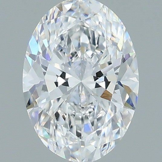 0.90 Carat D-VVS2 Oval Lab Diamond