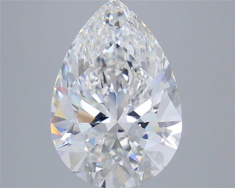 4.20 Carat E-VVS2 Pear Lab Diamond