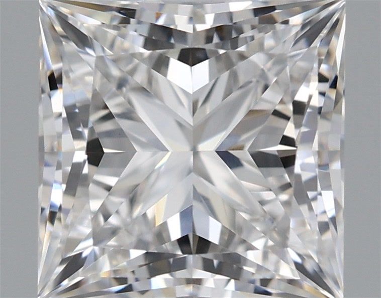 2.66 Carat G-VVS2 Princess Lab Diamond
