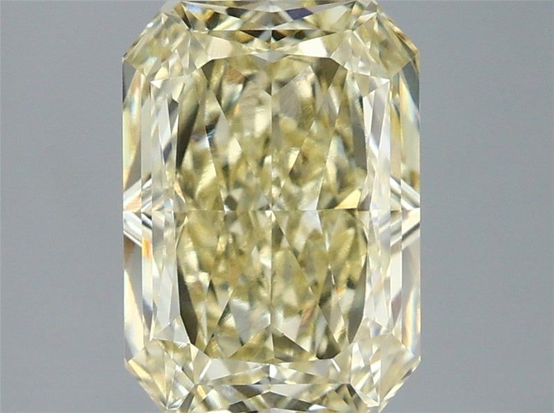 3.09 Carat Radiant Cut Fancy Yellow