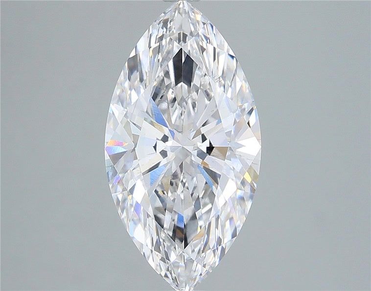 3.02 Carat E-SI1 Marquise Lab Diamond