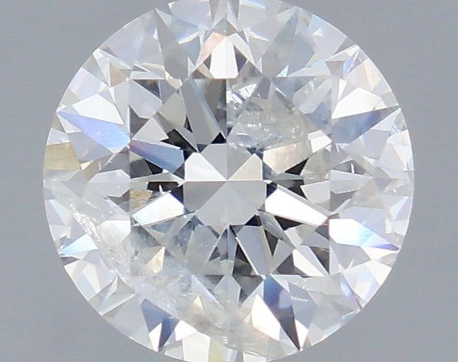 1.96 Carat F-I1 Round Lab Diamond