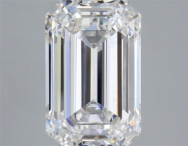 4.59 Carat F-VS2 Emerald Lab Diamond