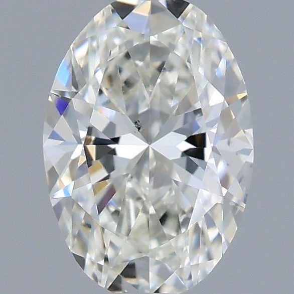 0.31 Carat J-SI1 Oval Cut Diamond