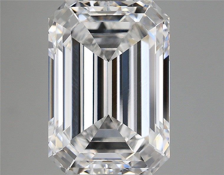 6.58 Carat E-VVS2 Emerald Lab Diamond