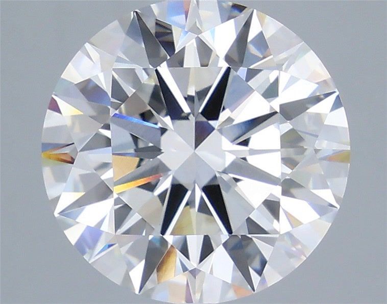 6.06 Carat F-VVS2 Round Lab Diamond
