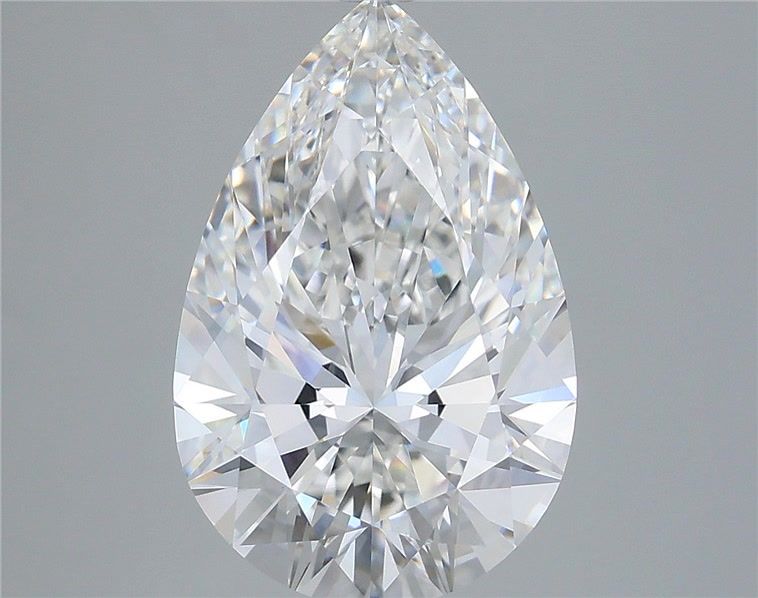 5.02 Carat E-VVS1 Pear Lab Diamond