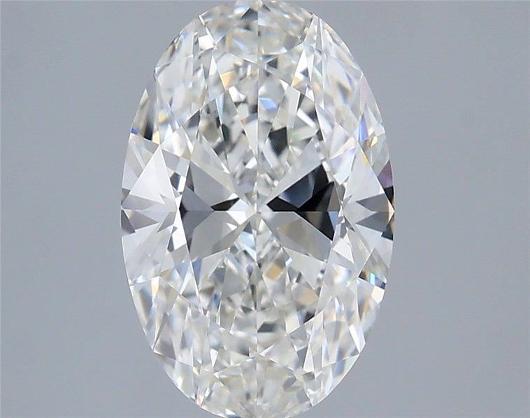 2.07 Carat F-VVS2 Oval Lab Diamond