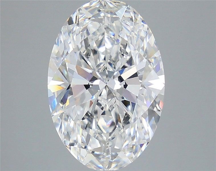 4.06 Carat E-VS2 Oval Lab Diamond