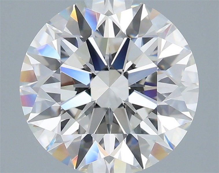 3.59 Carat F-VVS2 Round Lab Diamond