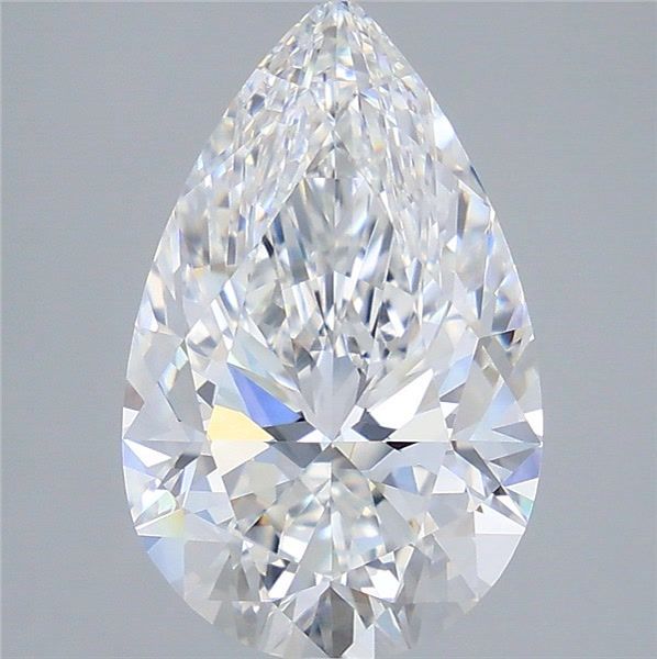 4.52 Carat E-VVS2 Pear Lab Diamond