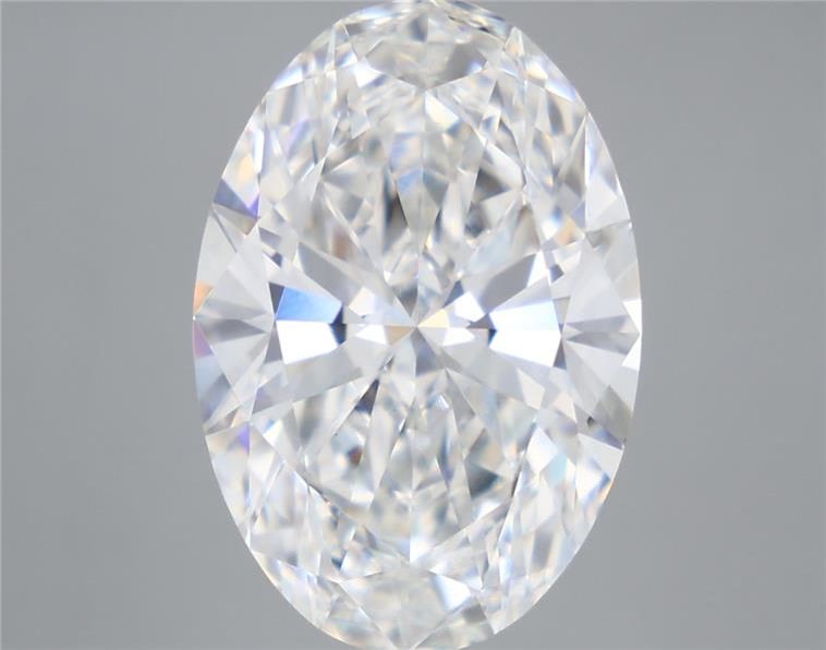 6.55 Carat E-VVS2 Oval Lab Diamond