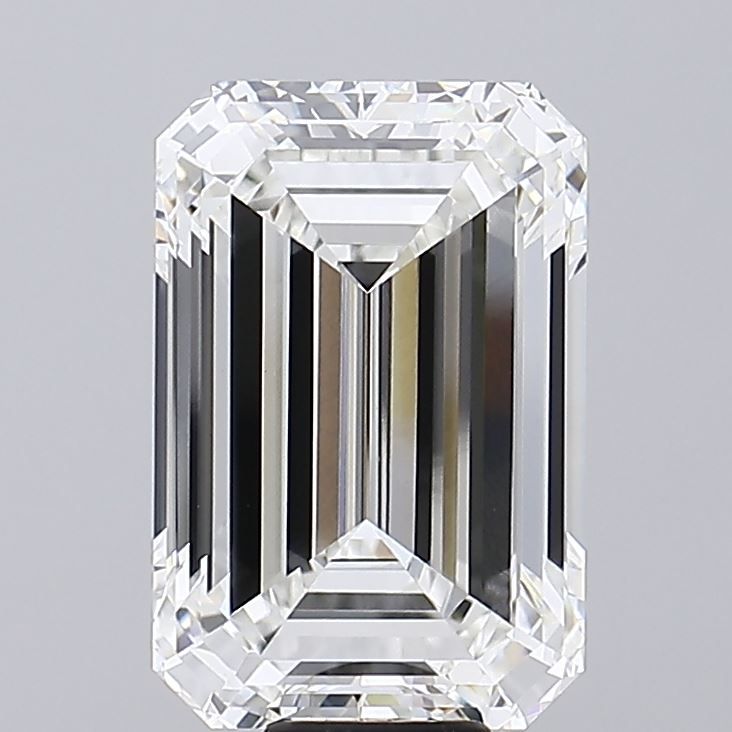 14.55 Carat F-VVS2 Emerald Lab Diamond